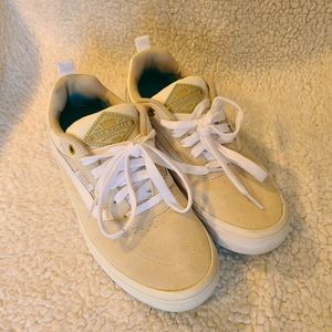 Vans - Kyle Walker Pro - Cream and White Sneakers
